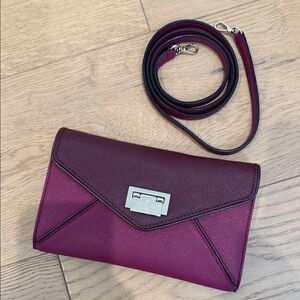Kate Spade Magenta Envelope Clutch